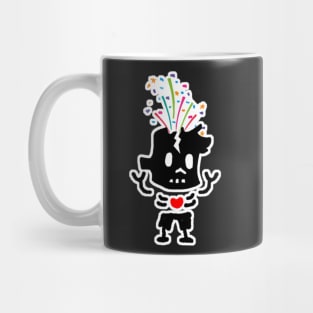 firecracker zombie boy Mug